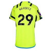 Koszulka piłkarska Arsenal Kai Havertz #29 Strój wyjazdowy dla kobiety 2023-24 tanio Krótki Rękaw